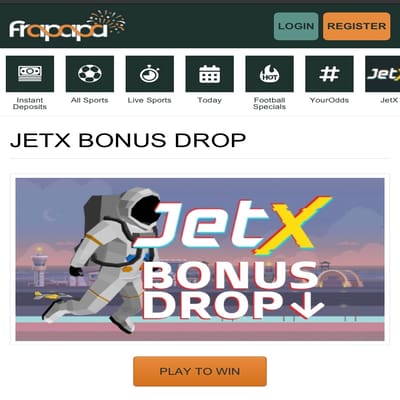 Frapapa JetX Drop Offer