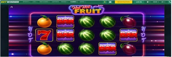 Betwinner Hot Hot Fruit Online Slot 