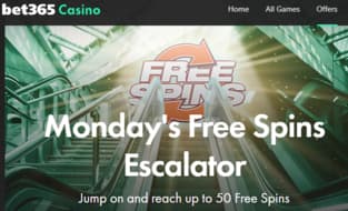 Bet365 Monday Casino Slots Offer