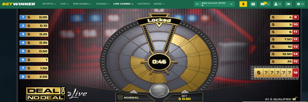 Betwinner Deal or No Deal casino