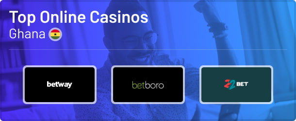 Best Online Casinos in Ghana - Top 3