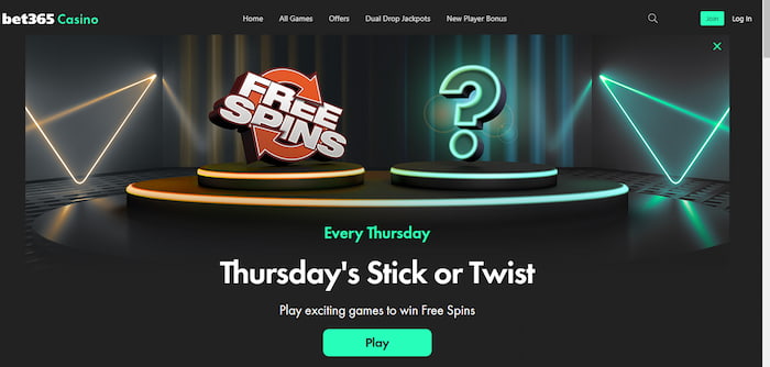 Bet365 Thursday Stick or Twist