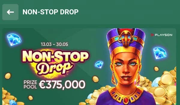 Betwinner Casino Non-Stop Drop