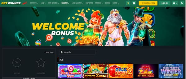 Casino Games at Betwinner