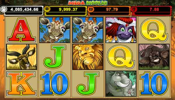 Mega Moolah Progressive Jackpot Slot