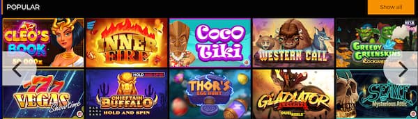 Casino slots at Paripesa