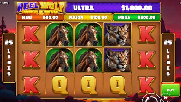 reel wolf jackpot game