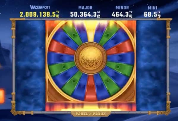 Wheels of Wishes - Jackpot slot at Betway Casino