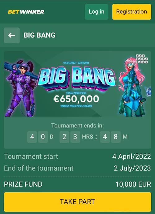 Betwinner Big Bang