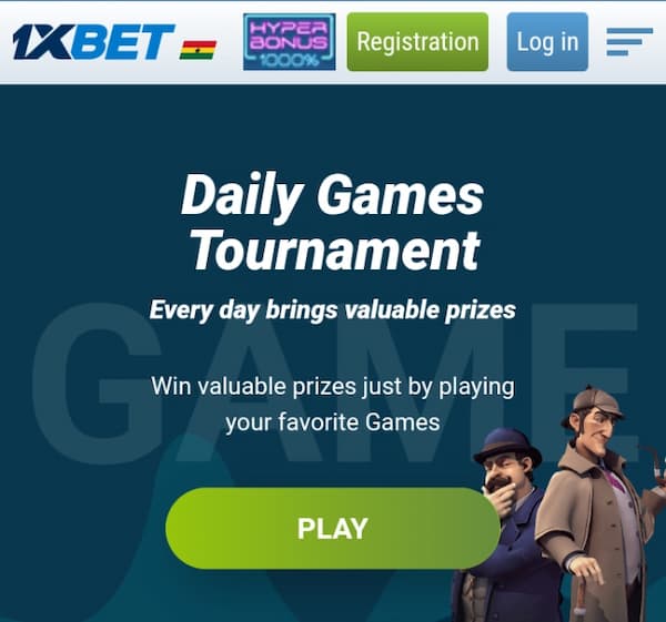 1xBet Daily Games Tournament