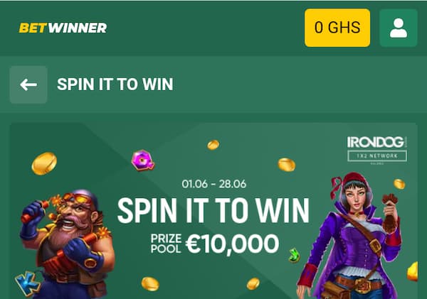 Betwinner Spin It To Win