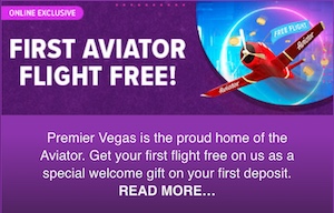 premier bet first aviator flight free