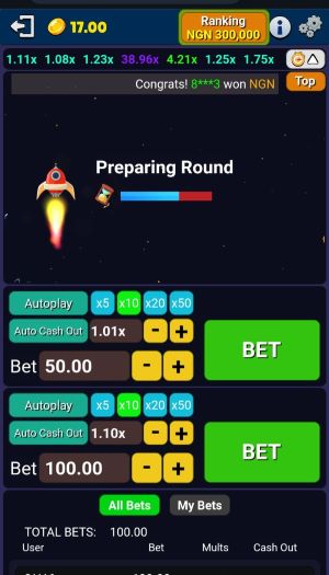 Bangbet Spaceship Crash Aviator Game Banner