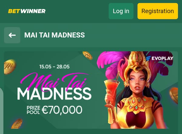 Betwinner Mai Tai Madness